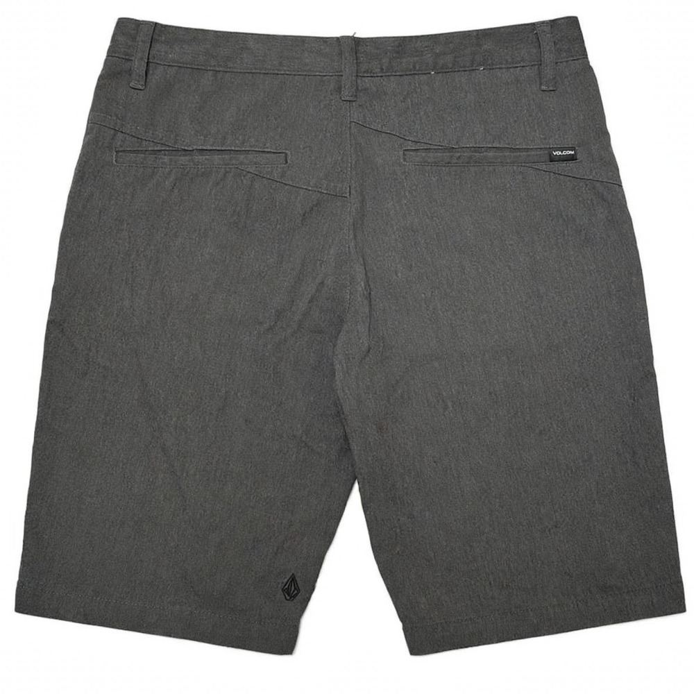 Volcom Gray Flat Front‎ Shorts - Picture 3 of 7
